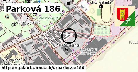 Parková 186, Galanta