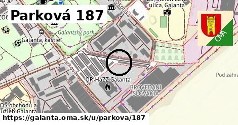 Parková 187, Galanta