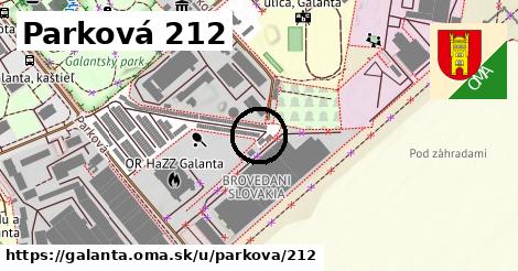 Parková 212, Galanta