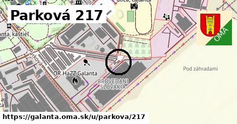 Parková 217, Galanta