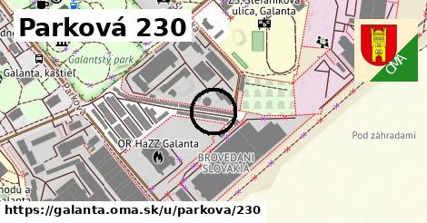 Parková 230, Galanta