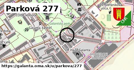 Parková 277, Galanta