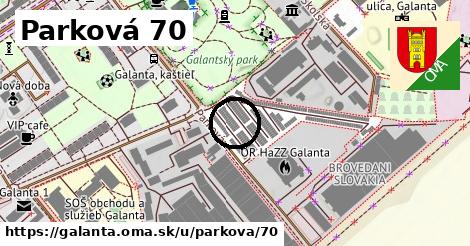 Parková 70, Galanta