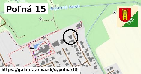 Poľná 15, Galanta