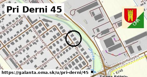 Pri Derni 45, Galanta