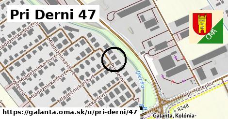 Pri Derni 47, Galanta