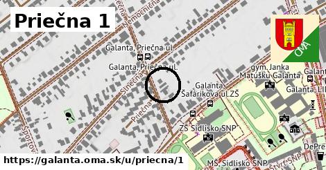 Priečna 1, Galanta