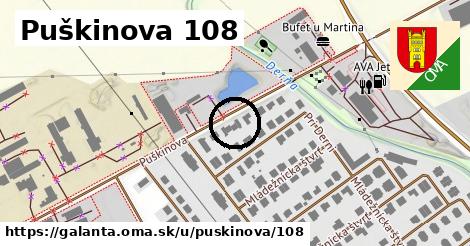 Puškinova 108, Galanta