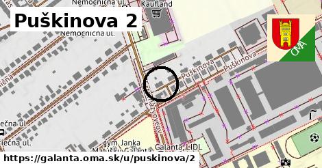 Puškinova 2, Galanta