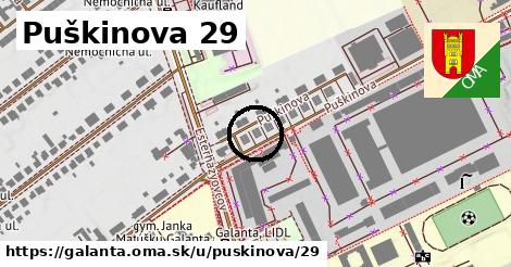 Puškinova 29, Galanta