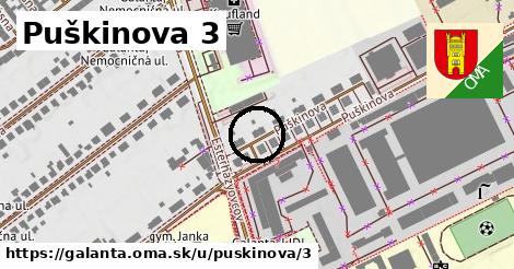 Puškinova 3, Galanta