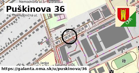 Puškinova 36, Galanta