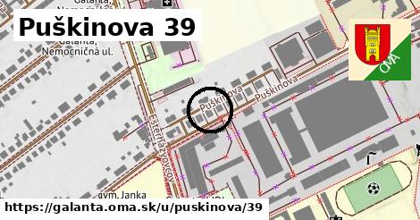 Puškinova 39, Galanta