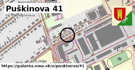 Puškinova 41, Galanta