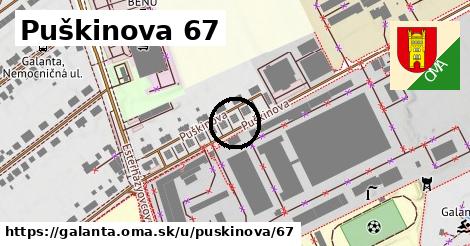 Puškinova 67, Galanta