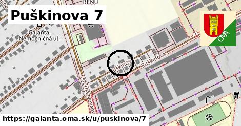 Puškinova 7, Galanta