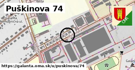 Puškinova 74, Galanta