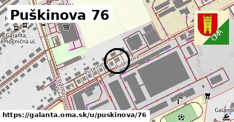 Puškinova 76, Galanta