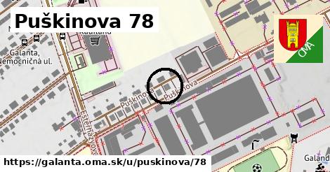 Puškinova 78, Galanta