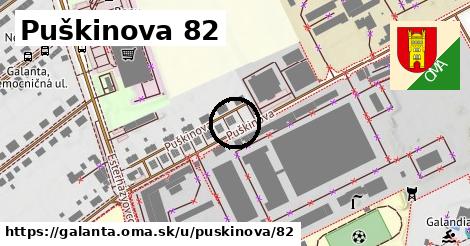 Puškinova 82, Galanta