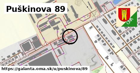 Puškinova 89, Galanta