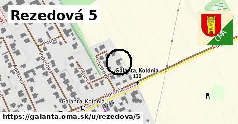 Rezedová 5, Galanta