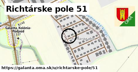 Richtárske pole 51, Galanta