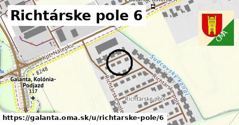 Richtárske pole 6, Galanta