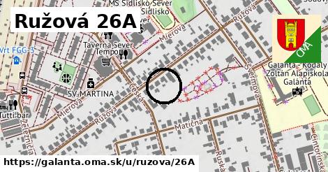 Ružová 26A, Galanta