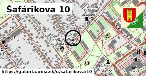 Šafárikova 10, Galanta