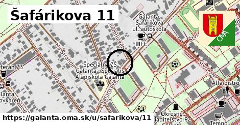 Šafárikova 11, Galanta