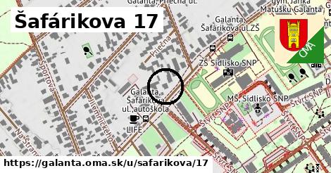 Šafárikova 17, Galanta