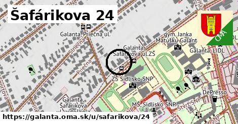 Šafárikova 24, Galanta