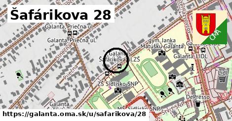 Šafárikova 28, Galanta