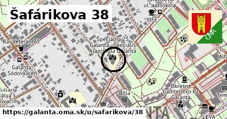 Šafárikova 38, Galanta