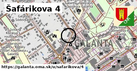 Šafárikova 4, Galanta