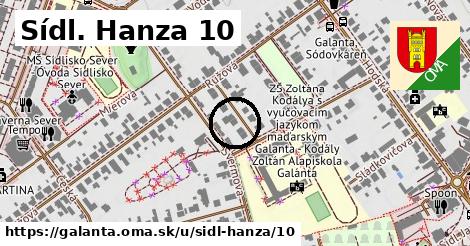 Sídl. Hanza 10, Galanta