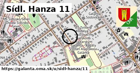 Sídl. Hanza 11, Galanta