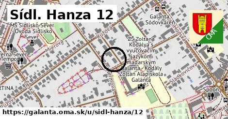 Sídl. Hanza 12, Galanta