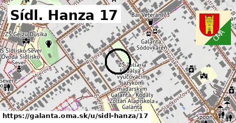 Sídl. Hanza 17, Galanta