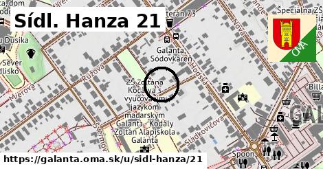 Sídl. Hanza 21, Galanta