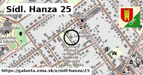 Sídl. Hanza 25, Galanta