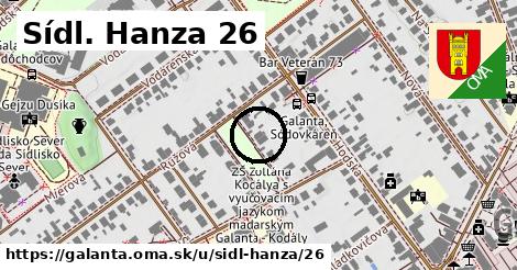 Sídl. Hanza 26, Galanta