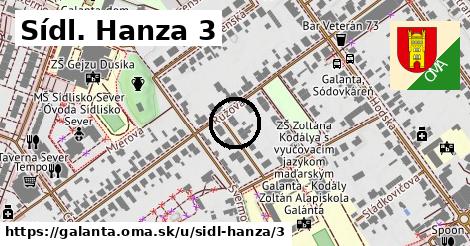 Sídl. Hanza 3, Galanta