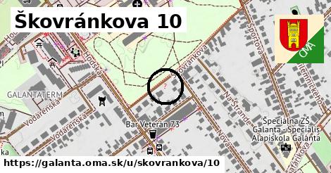 Škovránkova 10, Galanta
