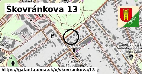 Škovránkova 13, Galanta