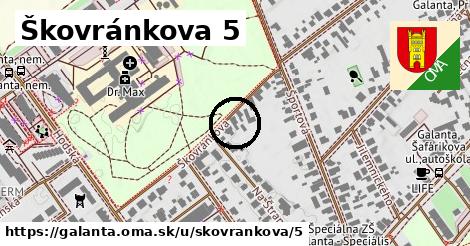 Škovránkova 5, Galanta