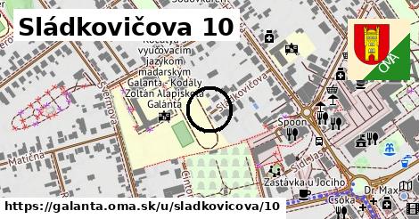 Sládkovičova 10, Galanta