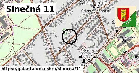 Slnečná 11, Galanta