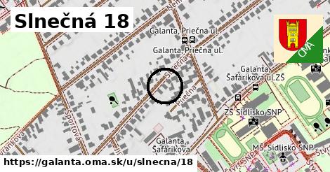 Slnečná 18, Galanta